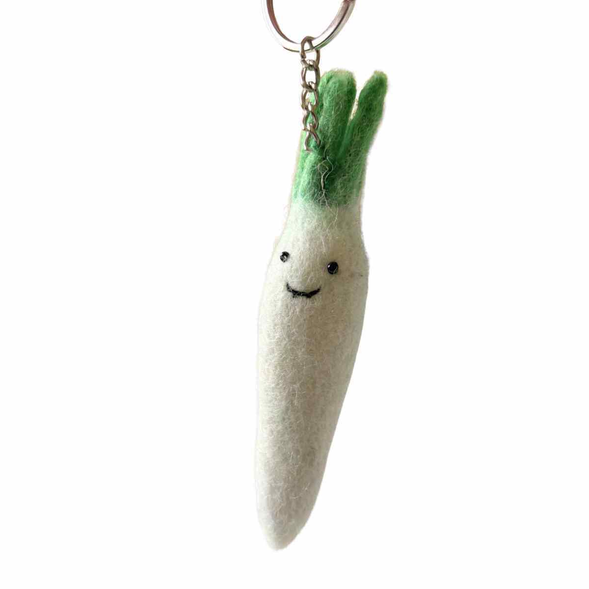 Plain Parsnip Key Ring