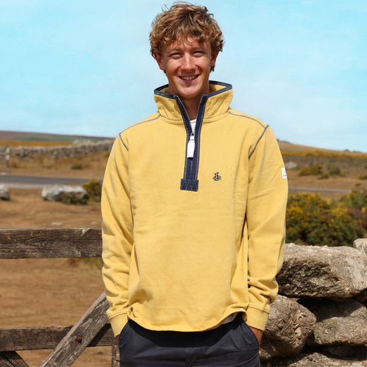 LJ40 - Men's Quarter Zip Sweatshirt - Heather