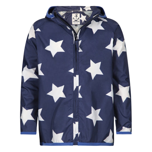 LJ160C - Boy's Showerproof Jacket - Marine