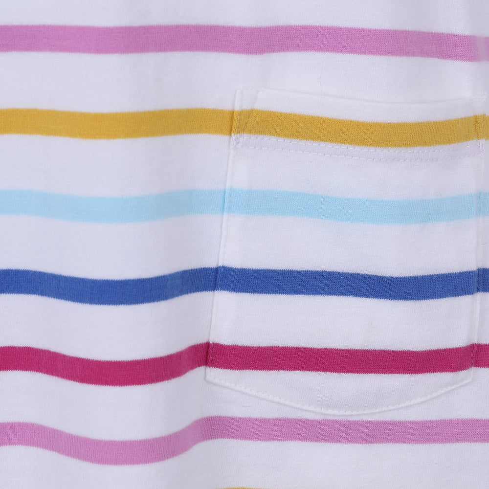 LJ115C - Girls T shirt Dress - Multi