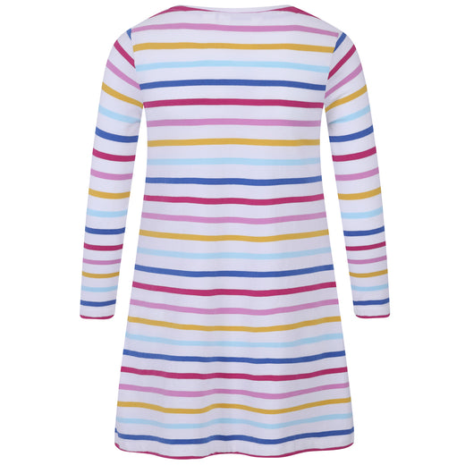 LJ115C - Girls T shirt Dress - Multi