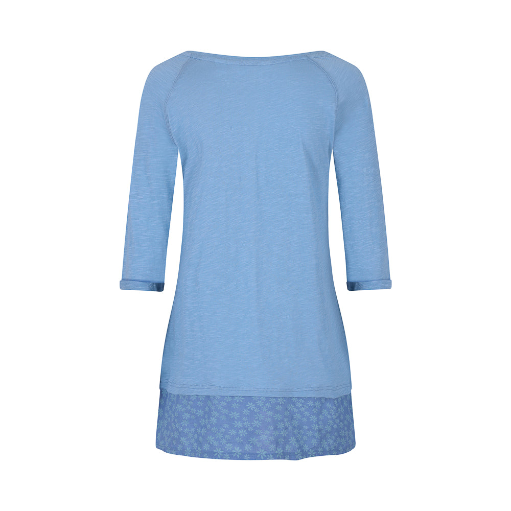 LJ176 - 3/4 Length Sleeve Tunic - Niagara