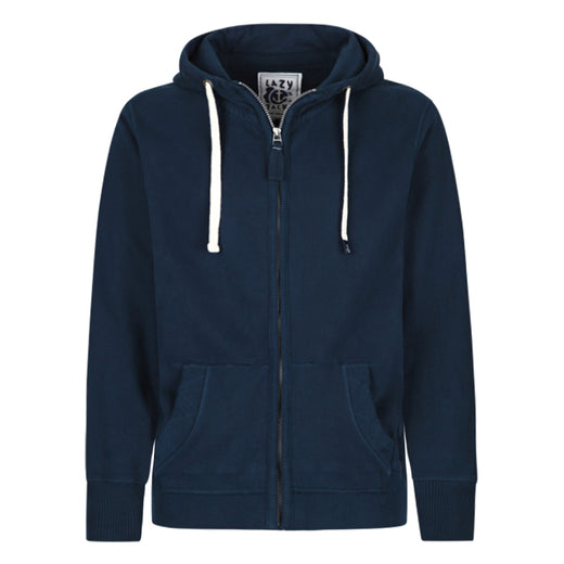 LJ26 - Mens Full Zip Hooded Sweatshirt - Marine