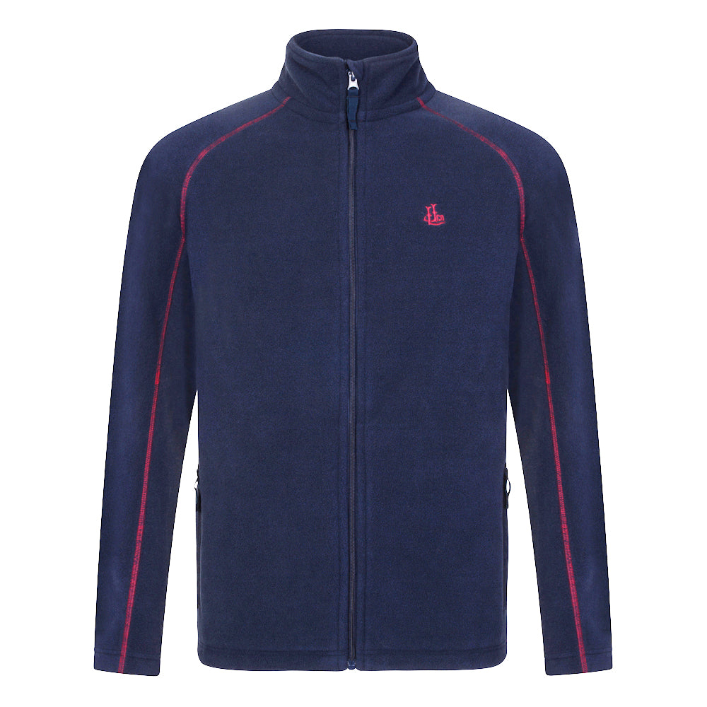 LJ106 - Full Zip Fleece Sweatshirt - Marine