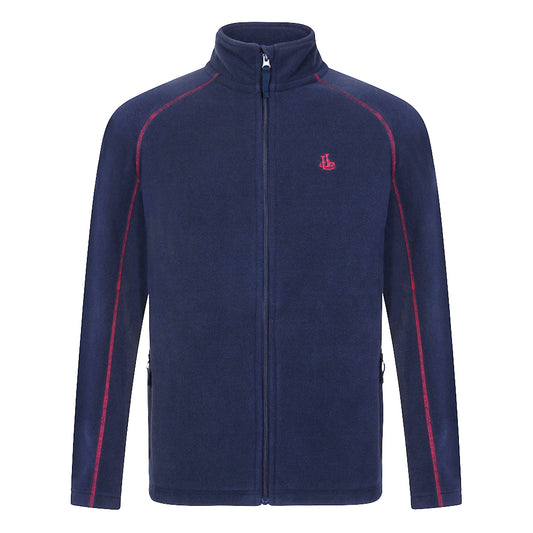 LJ106 - Full Zip Fleece Sweatshirt - Marine