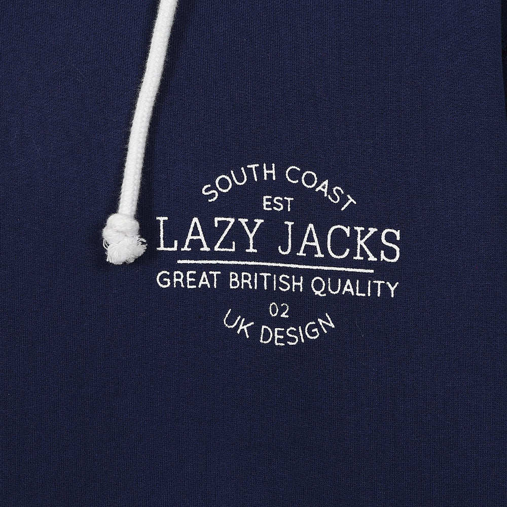 LJ21 - Mens Hooded Sweatshirt - Marine