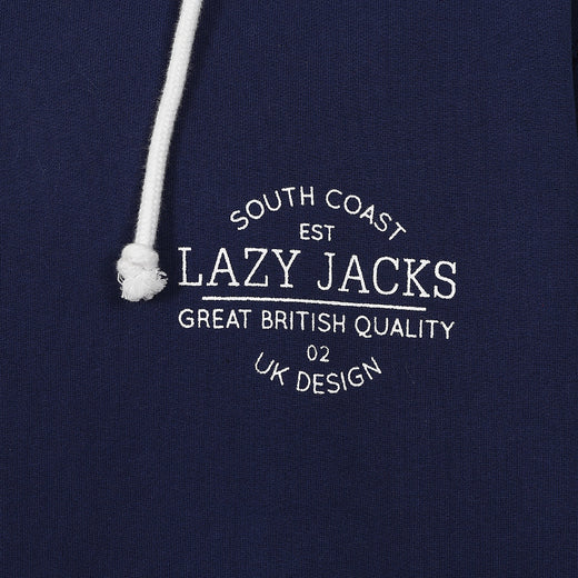 LJ21 - Mens Hooded Sweatshirt - Marine
