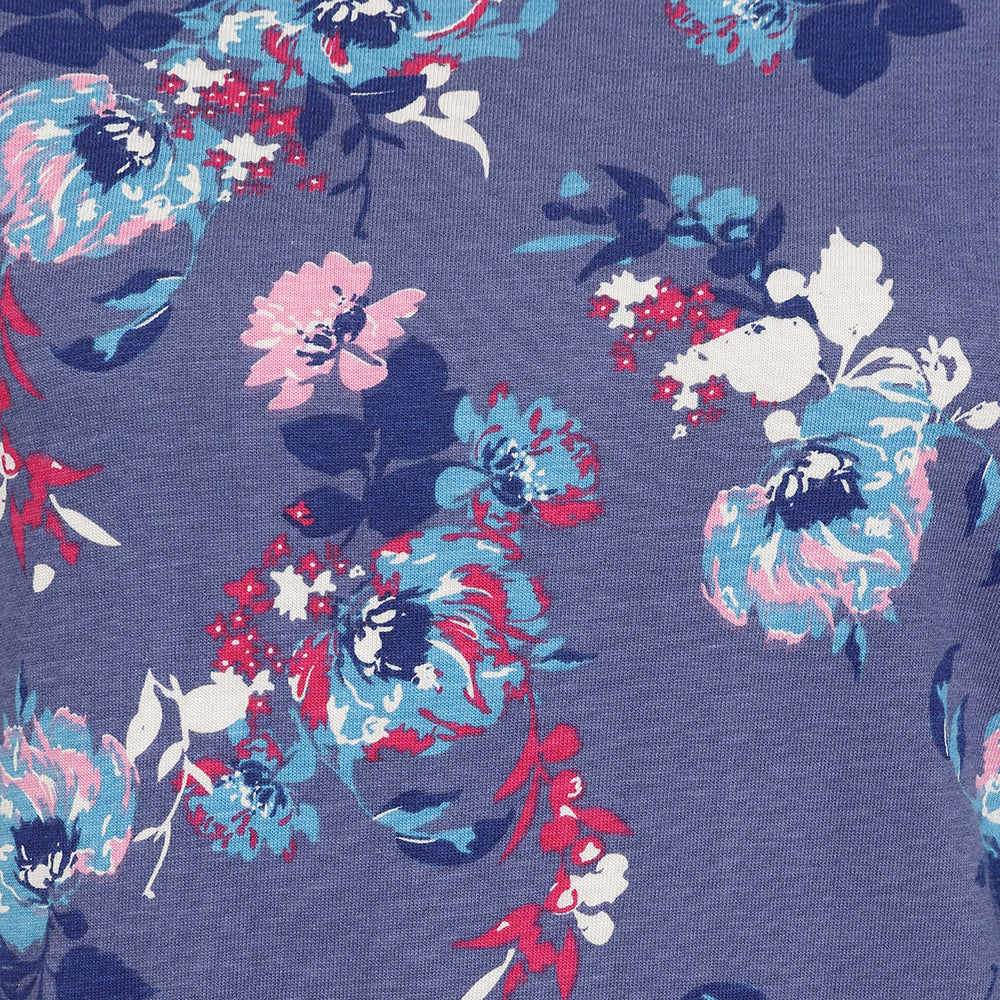 LJ239P - Long Sleeve Printed Dress - Fleur