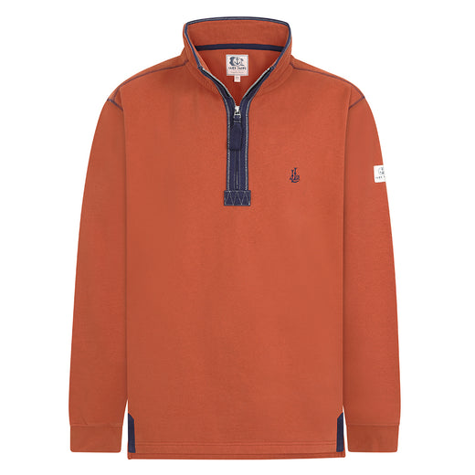 LJ40 - Quarter Zip Sweatshirt - Orange