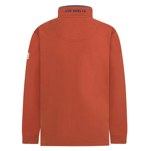 LJ40 - Quarter Zip Sweatshirt - Orange