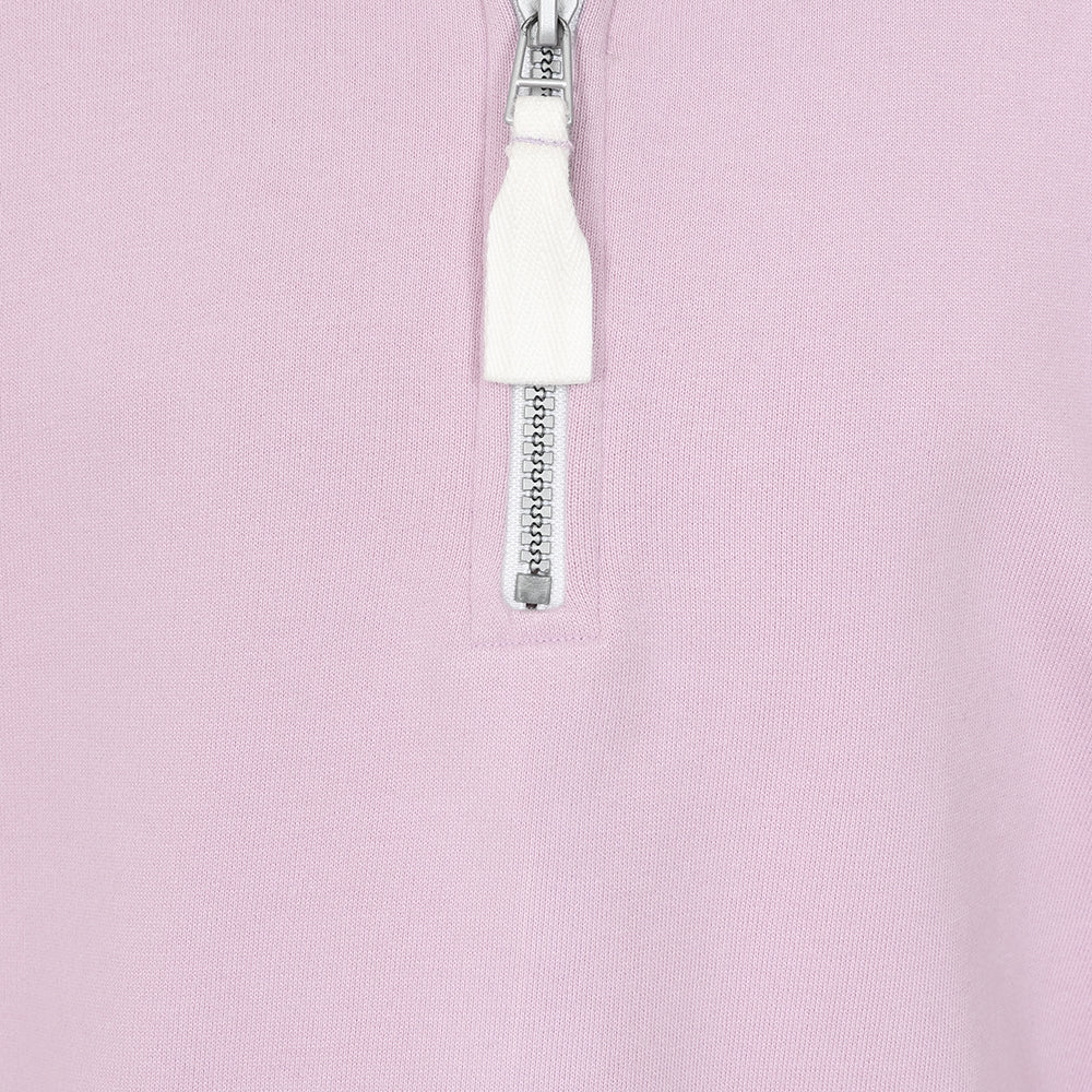 LJ3C - Girl's 1/4 Zip Sweatshirt - Blossom