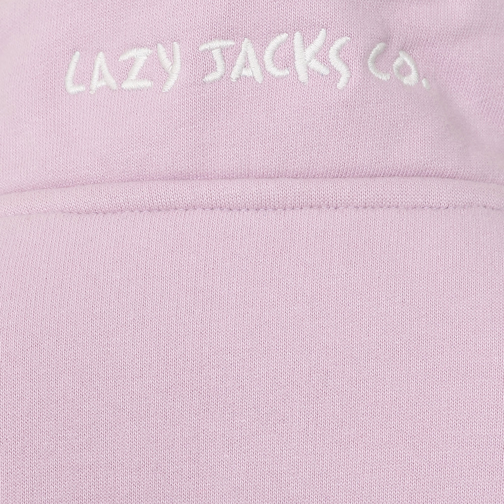 LJ3C - Girl's 1/4 Zip Sweatshirt - Blossom