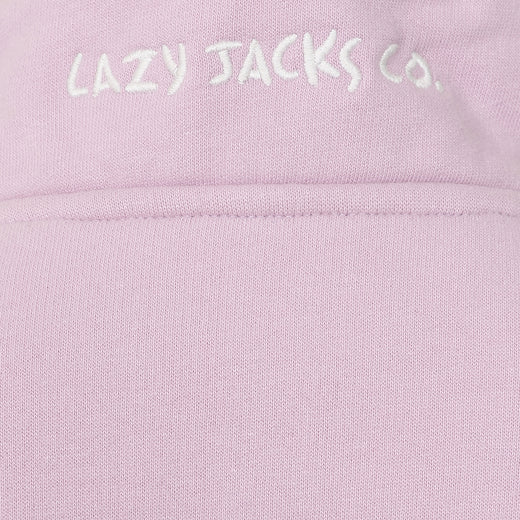 LJ3C - Girl's 1/4 Zip Sweatshirt - Blossom