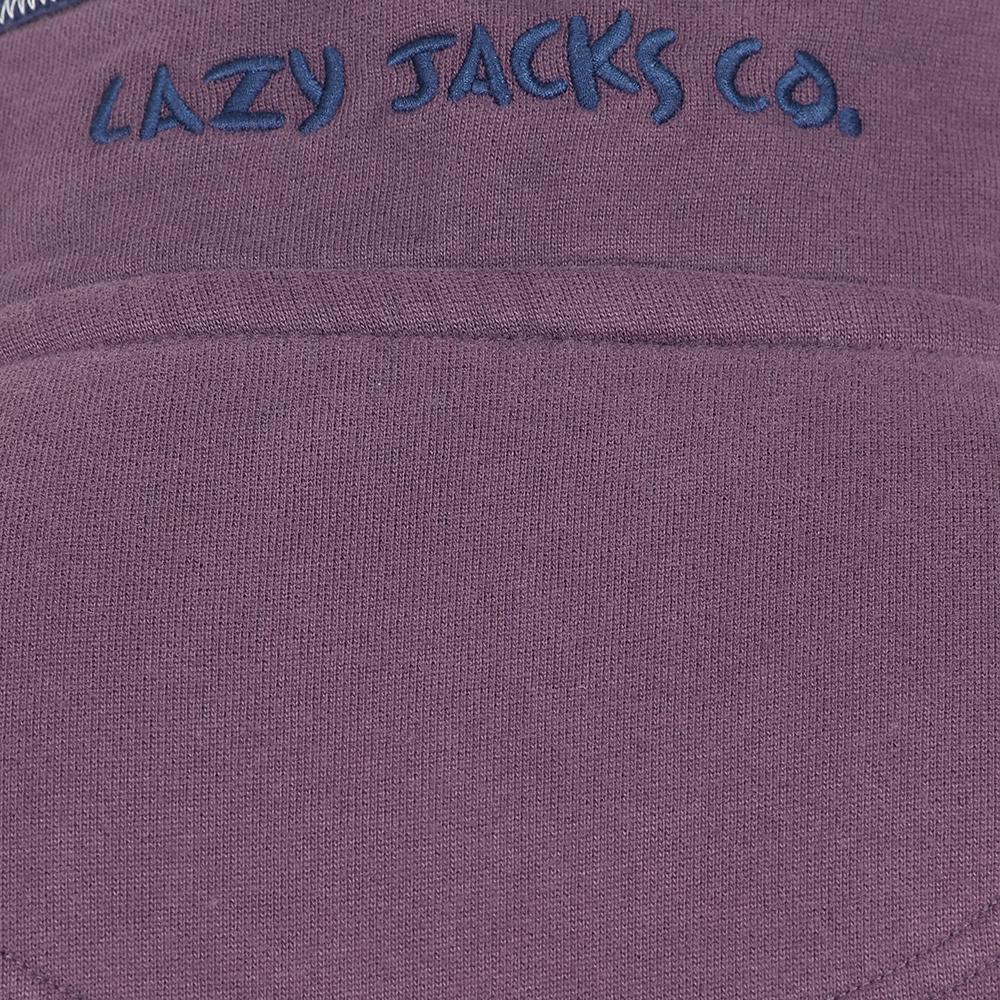 LJ40 - Men's Quarter Zip Sweatshirt - Grape