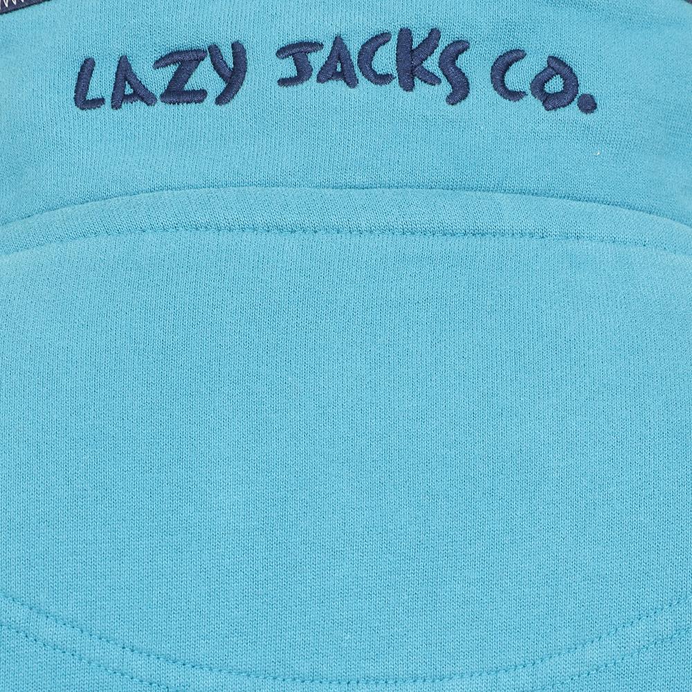LJ40 - Men's Quarter Zip Sweatshirt - Teal