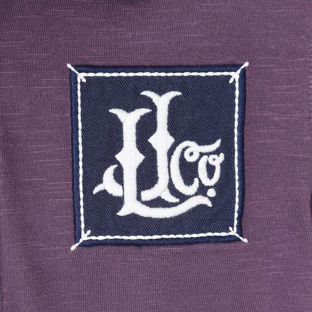 LJ76C - Boys Long Sleeve Rugby Shirt - Grape