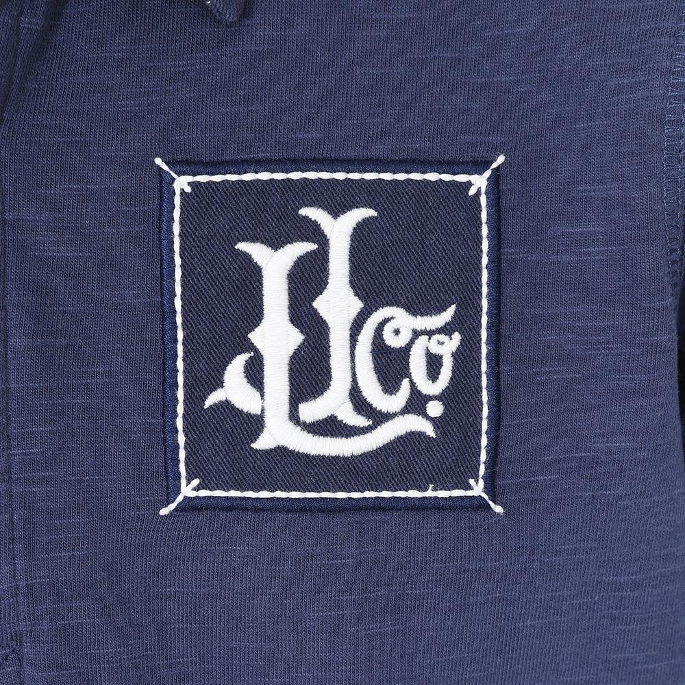 LJ76C - Boys Long Sleeve Rugby Shirt - Marine