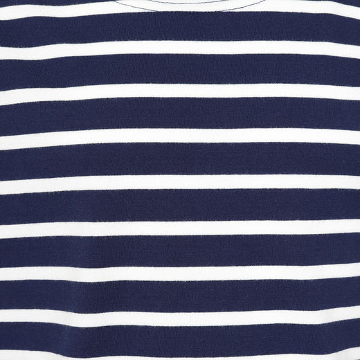 LJ97C - Girl's Long Sleeve Breton Top - Marine