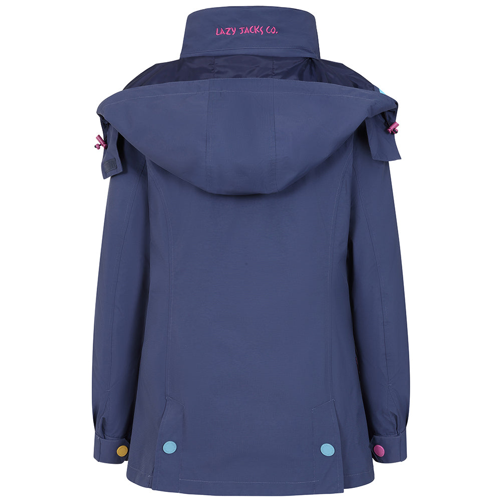 LJ152 - 2 in 1 Coat - Twilight