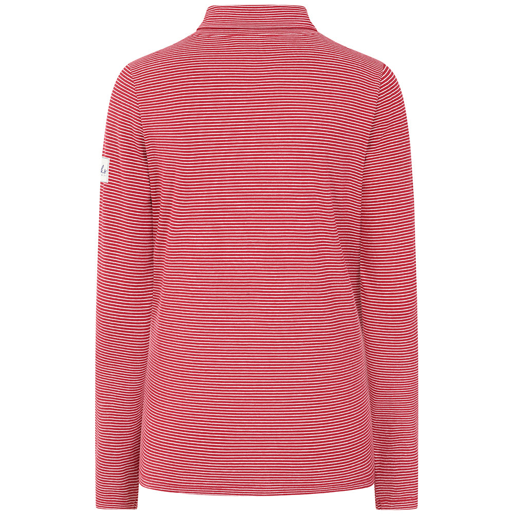 LJ320S - Lightweight Roll Neck Top - Red