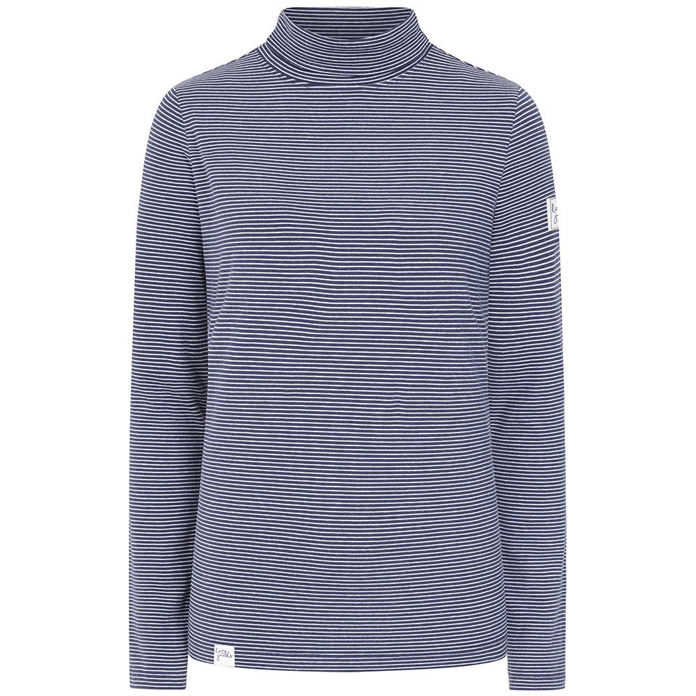 LJ320S - Lightweight Roll Neck Top - Twilight