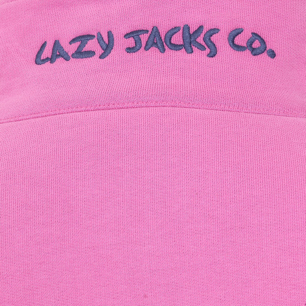 LJ33 - Ladies Full Zip Sweatshirt - Raspberry