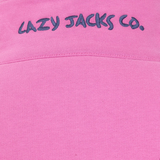 LJ33 - Ladies Full Zip Sweatshirt - Raspberry