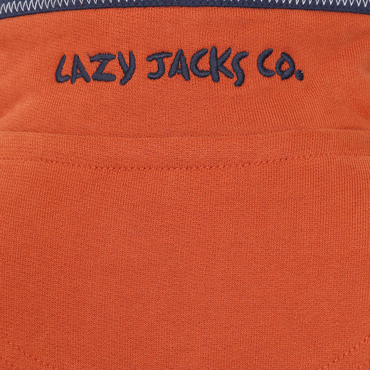 LJ40C - Boys 1/4 Zip Sweatshirt - Saffron