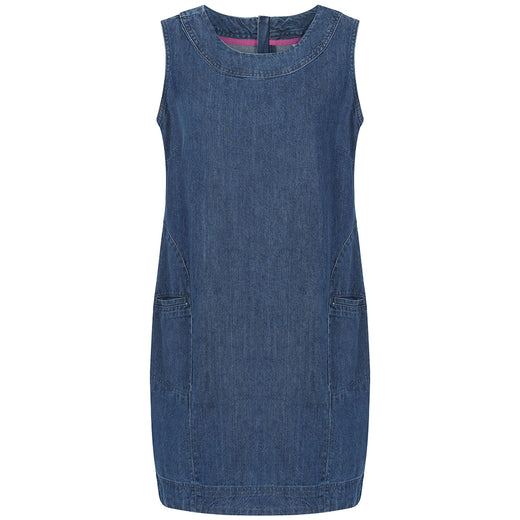 LJ519 - Ladies Denim Dress - Denim