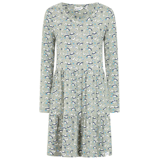 LJ532 - Ladies Tiered Dress - Vine Khaki