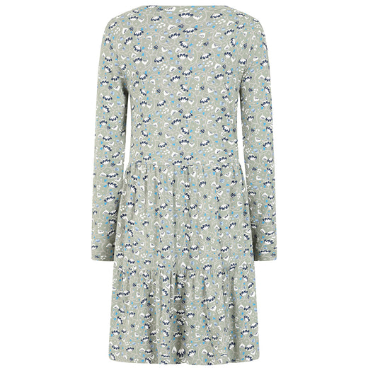 LJ532 - Ladies Tiered Dress - Vine Khaki