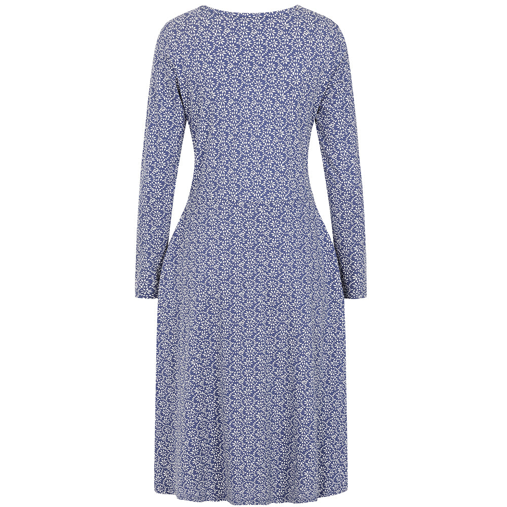 LJ533 - Printed Dress - Mosaic Twilight