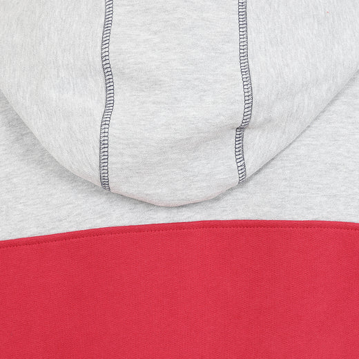 LJ721 - Men's Full Zip Panelled Hoody - Red