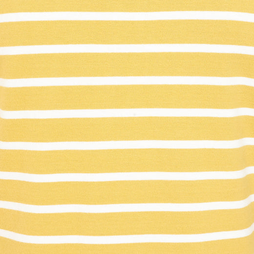 LJ97 - Long Sleeve Striped Breton - Heather