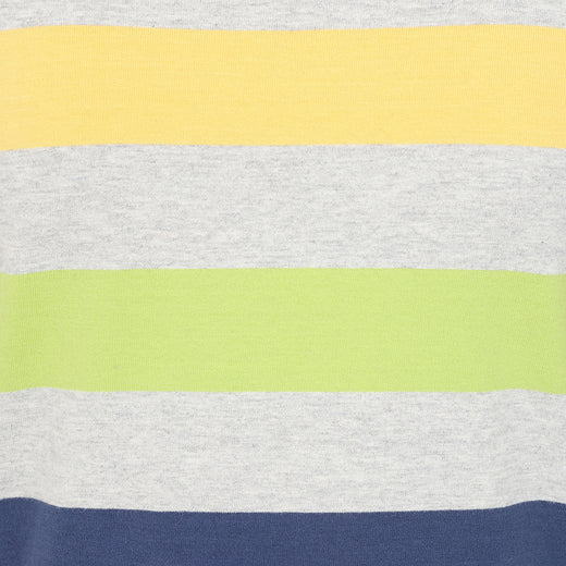 LJ97M - Long Sleeve Multi Striped Breton - Winter Greens