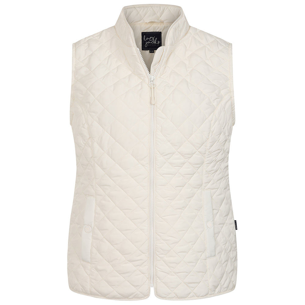 GL1 - Quilted Gilet - Chalk