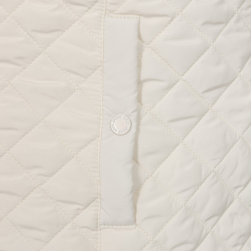 GL1 - Quilted Gilet - Chalk