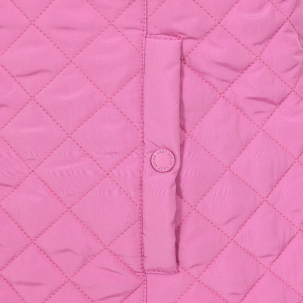 GL1 - Quilted Gilet - Raspberry