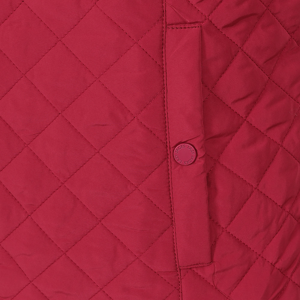 GL1 - Ladies Quilted Gilet - Red