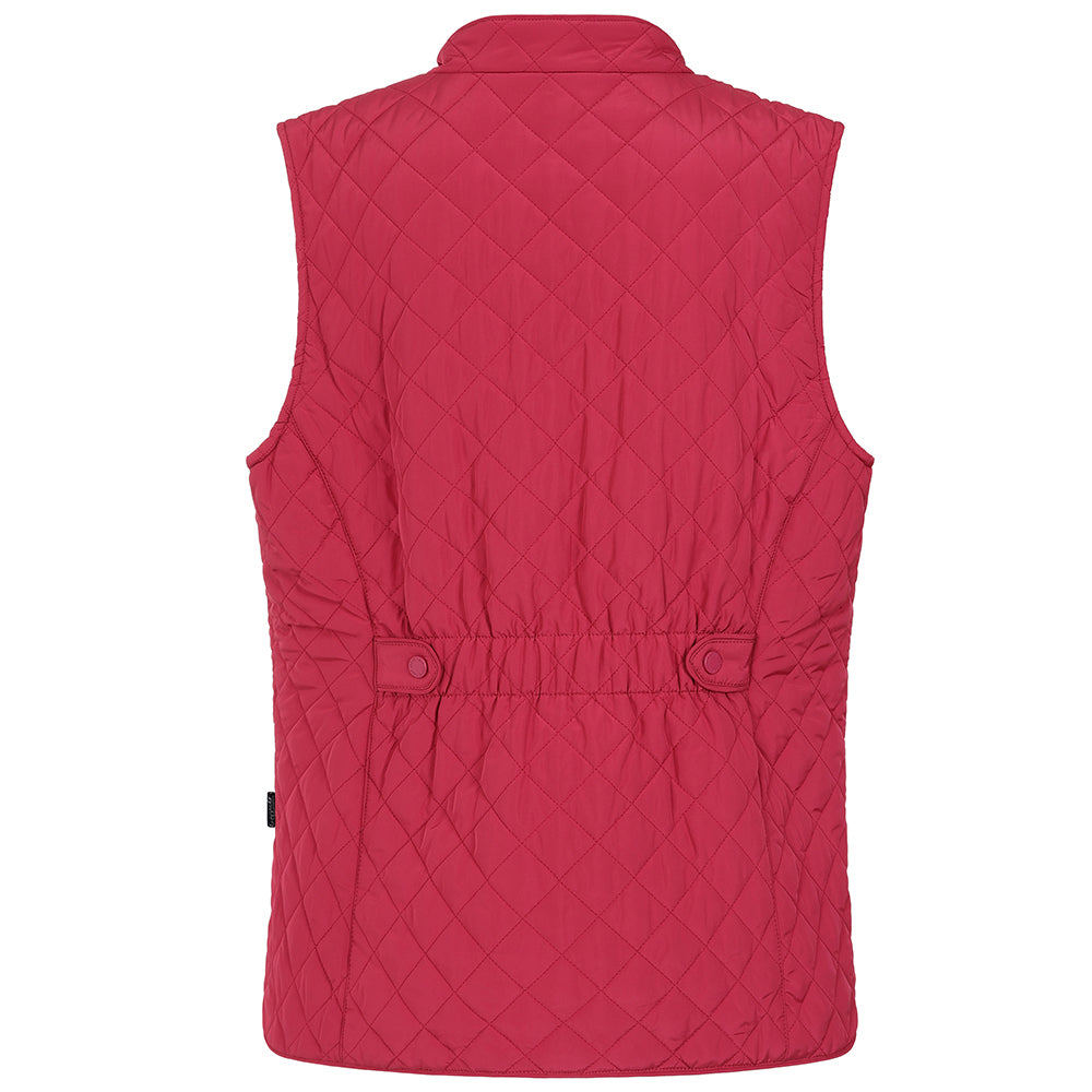 GL1 - Ladies Quilted Gilet - Red