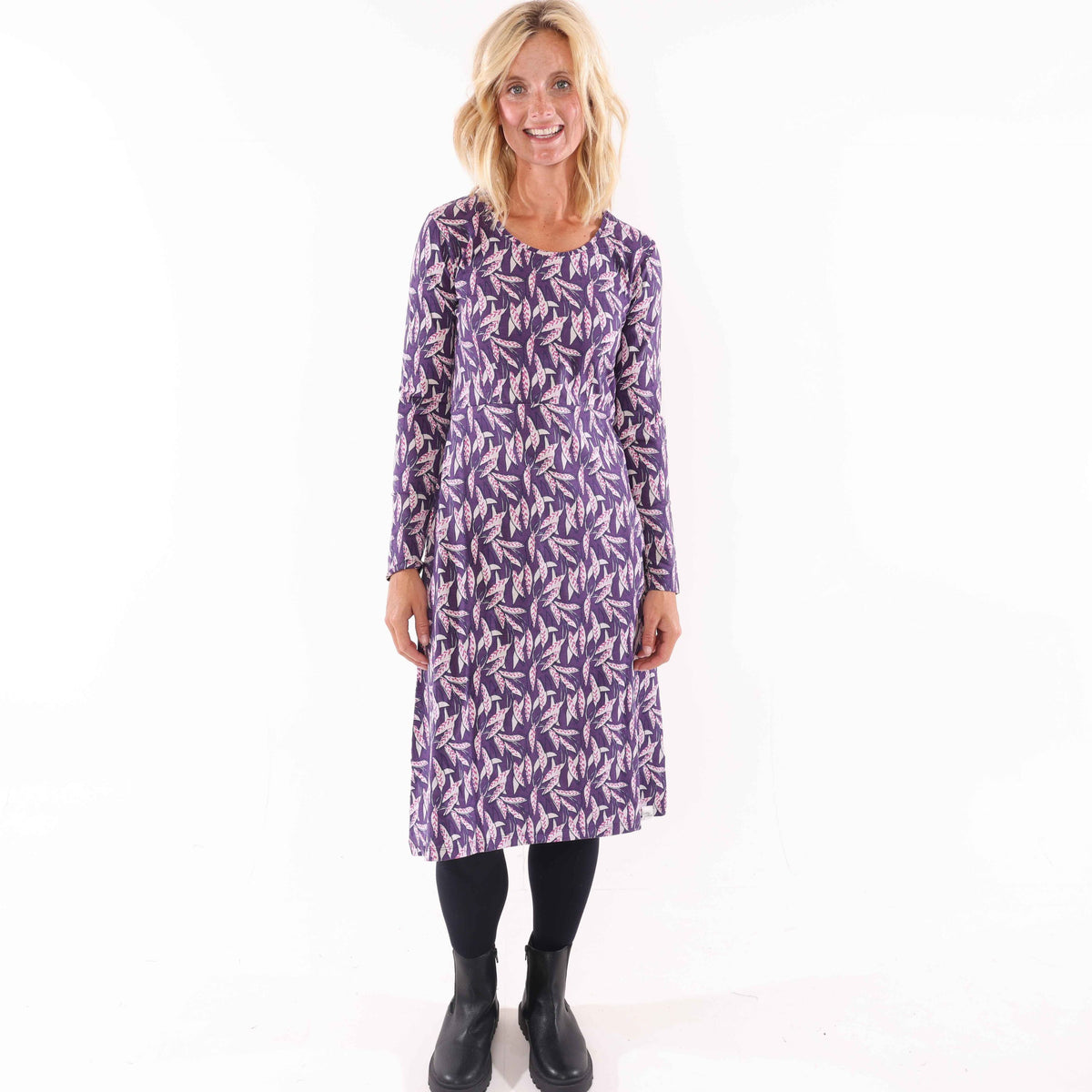 LJ70 - Ladies' Printed Dress - Barley