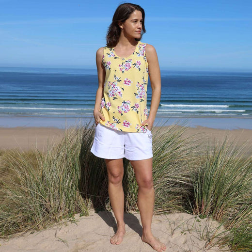 LJ110P - Ladies Patterned Vest Top - Wildflower