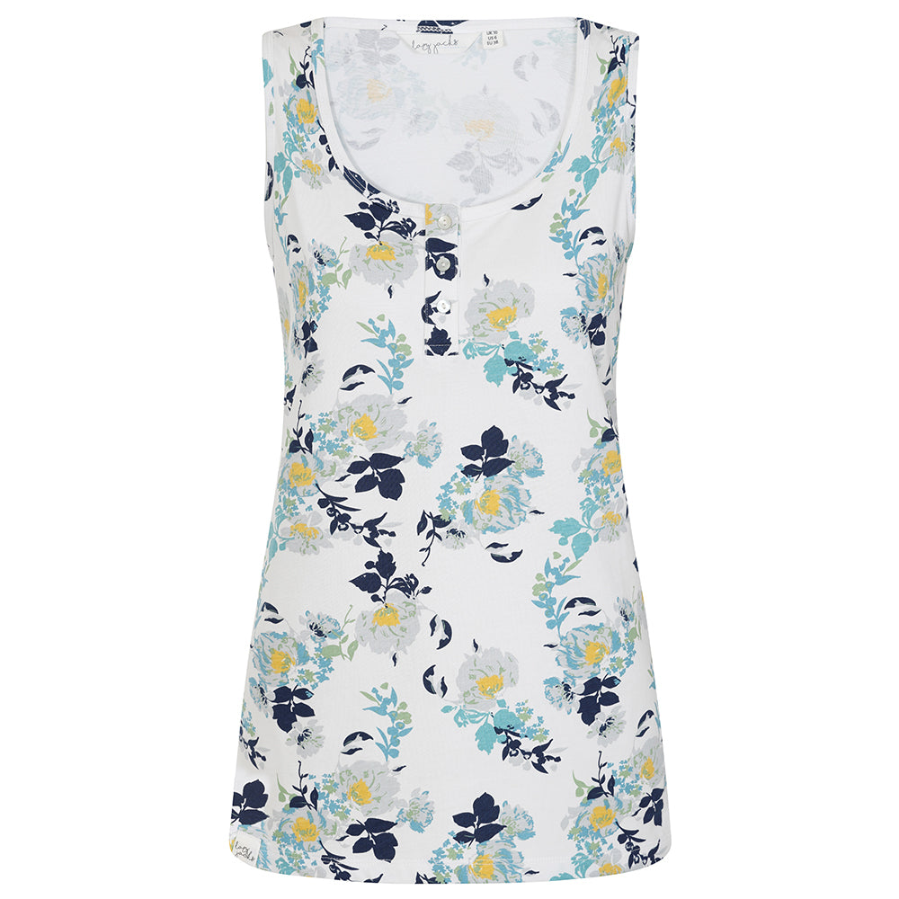 LJ110P - Ladies Printed Vest - Fleur