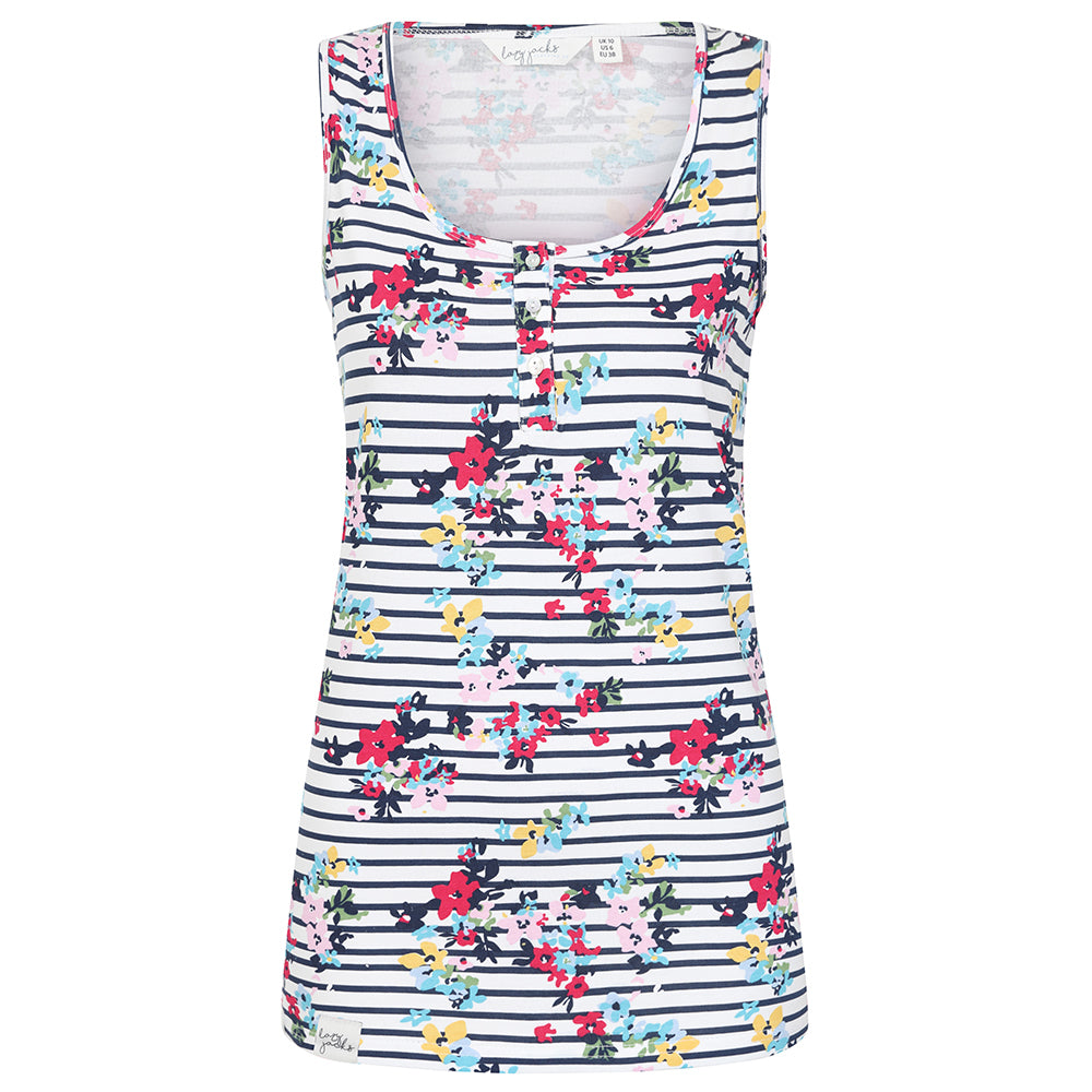 LJ110P - Ladies Printed Vest - Sweet Pea