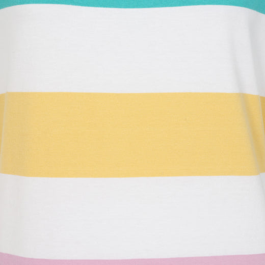 LJ115 - Ladies Stripe Breton T-Shirt Dress - Colourful