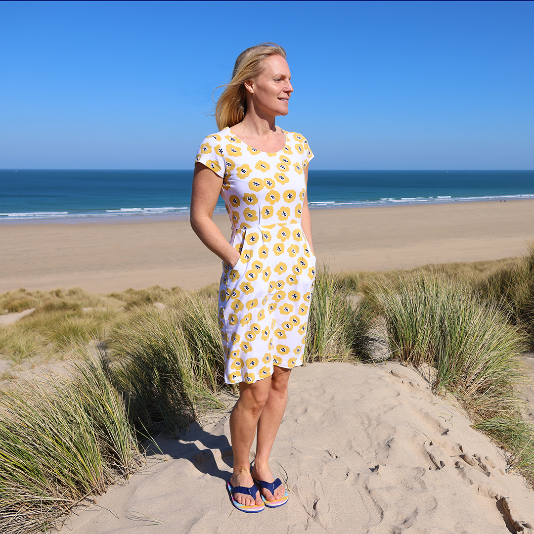LJ120 - Printed Dress - Blossom