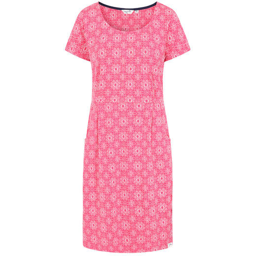 LJ120 - Printed Dress - Geo
