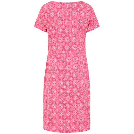 LJ120 - Printed Dress - Geo
