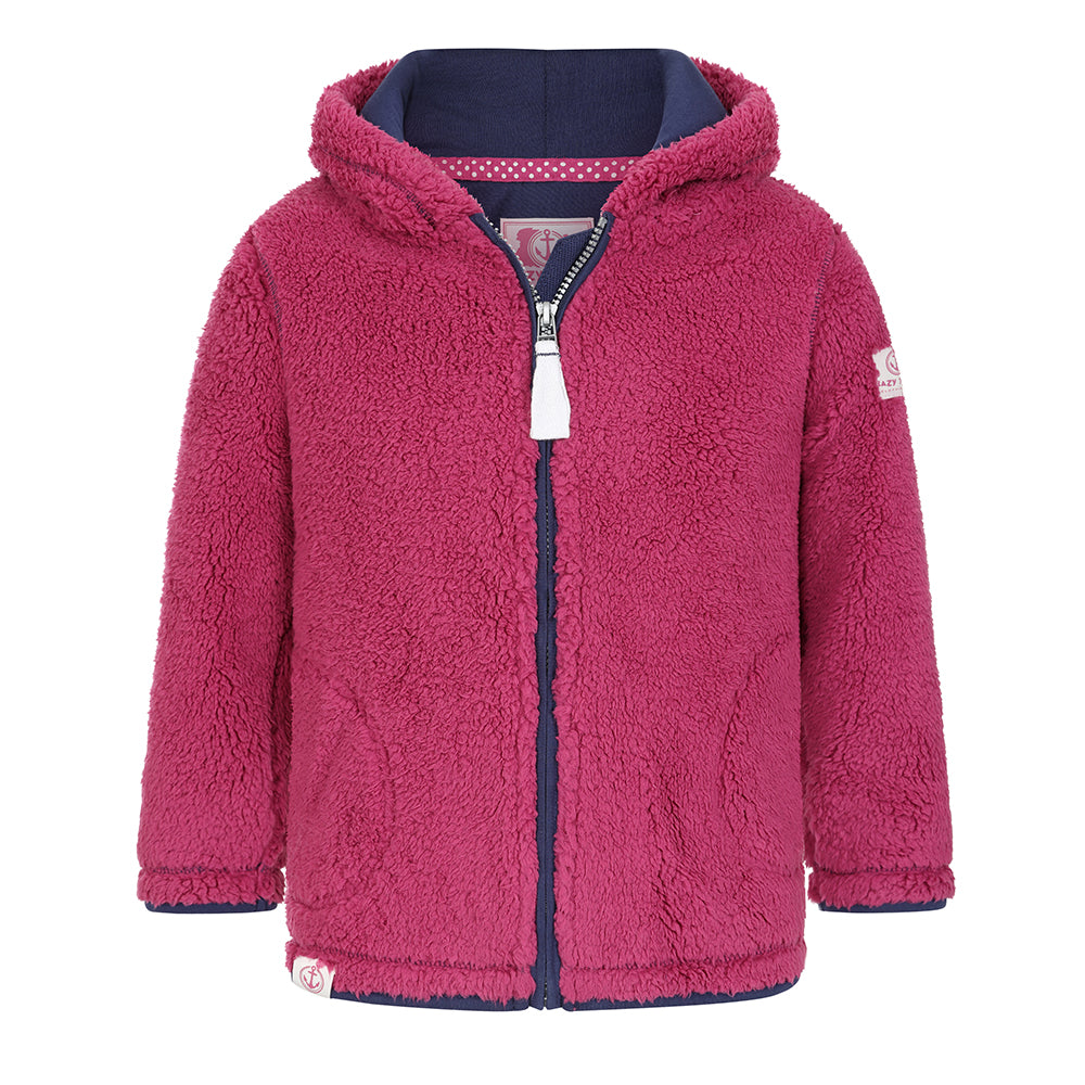 LJ121C - Full Zip Snug Sweatshirt - Honeysuckle
