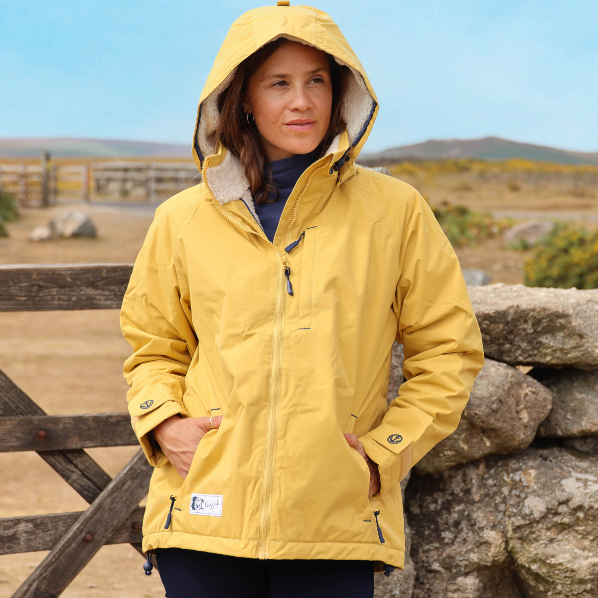 LJ158 - Snug Lined Coat - Heather